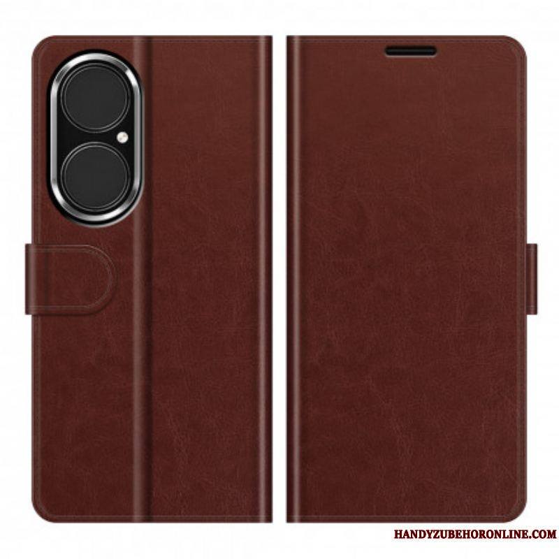 Housse Huawei P50 Style Cuir Design