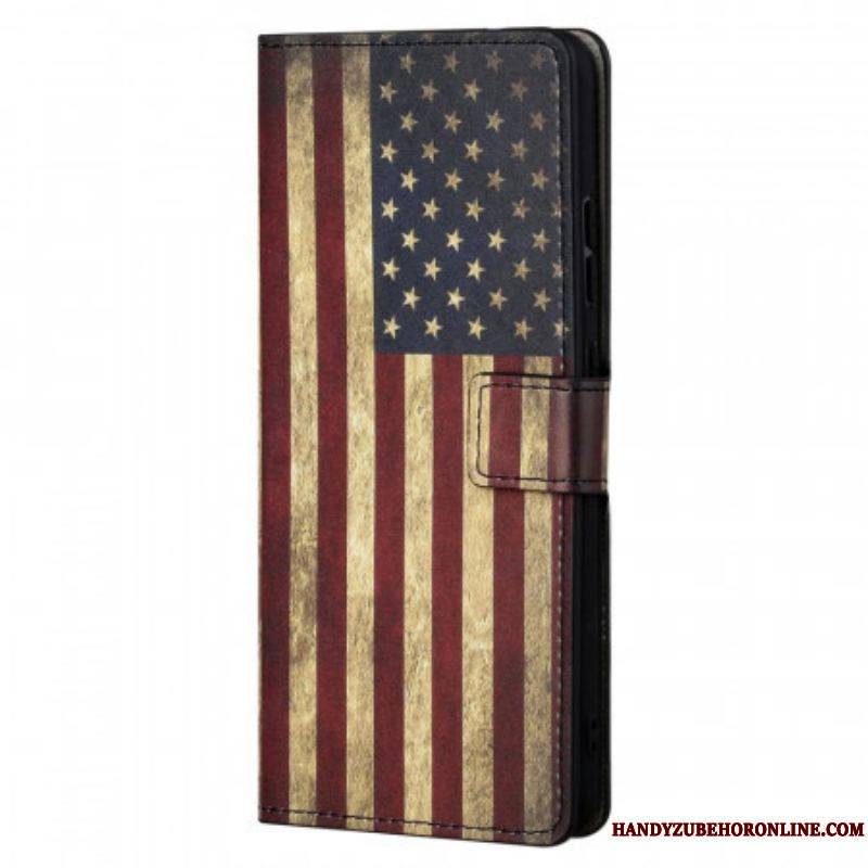 Housse Moto G41 / G31 Drapeau USA