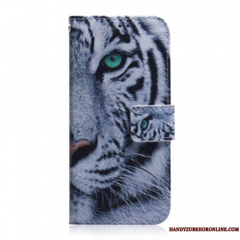 Housse Moto G41 / G31 Face de Tigre