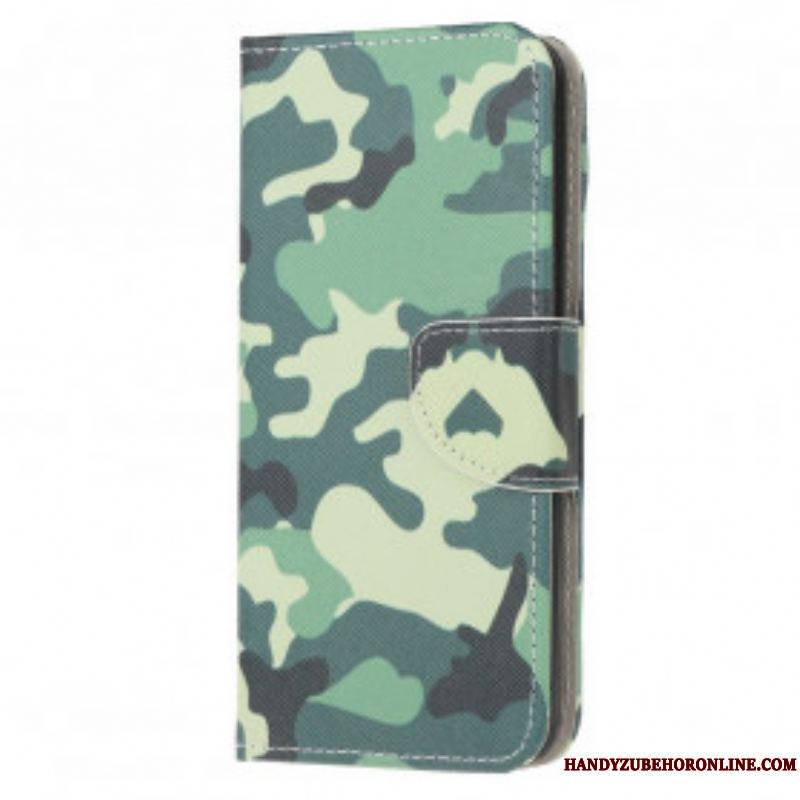 Housse Moto G50 Camouflage Militaire