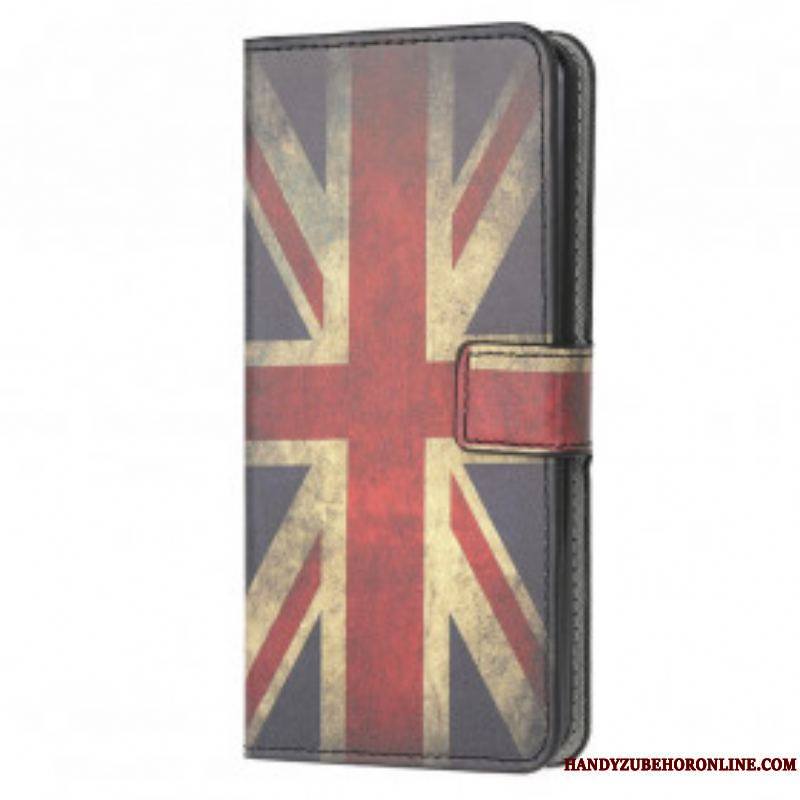 Housse Moto G50 Drapeau Angleterre