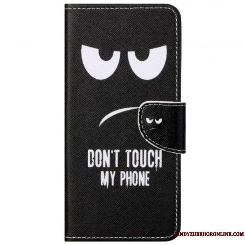 Housse Moto G51 5G Don't Touch My Phone