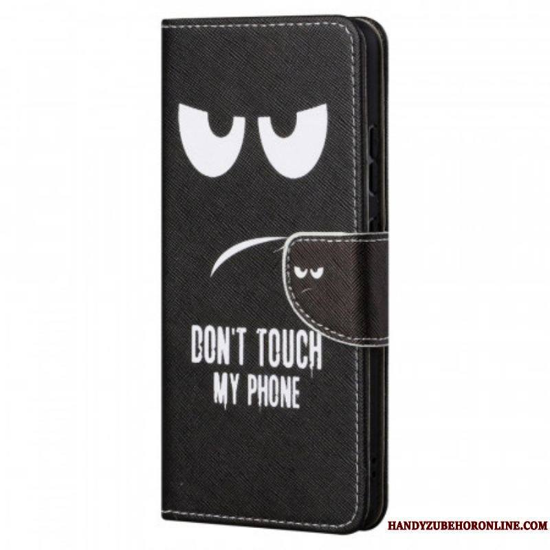 Housse Moto G71 5G Don't Touch My Phone