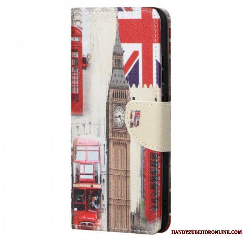 Housse Moto G71 5G London Life