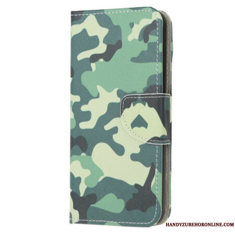 Housse Samsung Galaxy A12 / M12 Camouflage Militaire