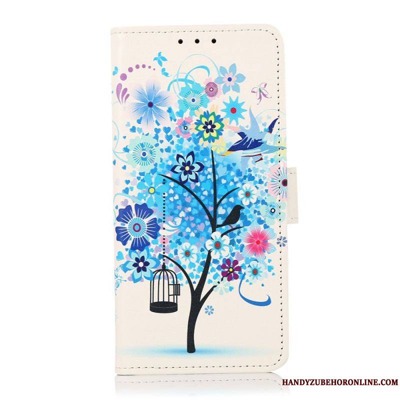 Housse Samsung Galaxy A13 5G / A04s Arbre Fleuri