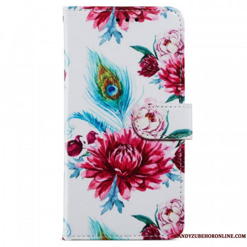 Housse Samsung Galaxy A13 Fleurs Intenses