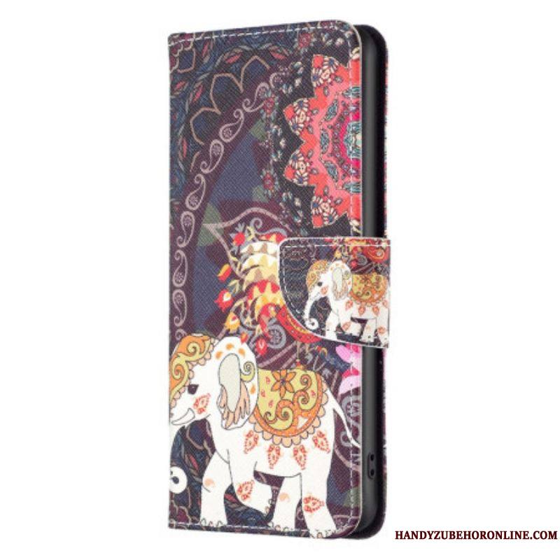 Housse Samsung Galaxy A14 5G / A14 Éléphant Tribal