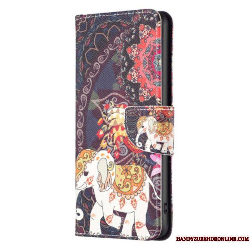 Housse Samsung Galaxy A14 5G / A14 Éléphant Tribal