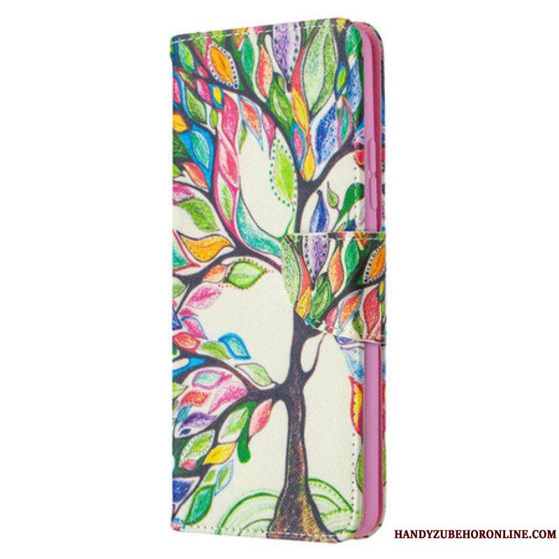 Housse Samsung Galaxy A42 5G Arbre Coloré