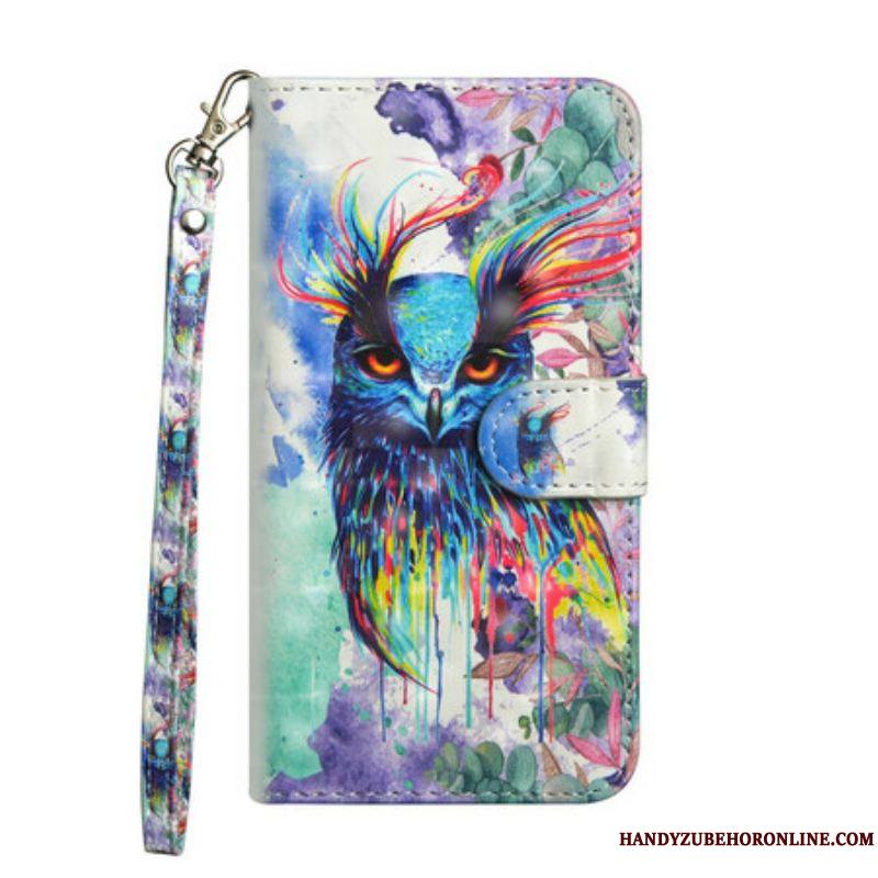 Housse Samsung Galaxy A42 5G Oiseau Aquarelle