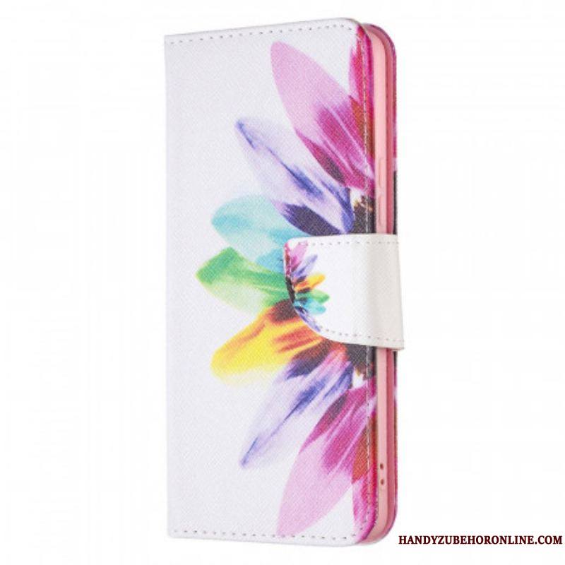 Housse Samsung Galaxy A53 5G Fleur Aquarelle