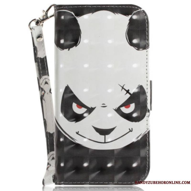 Housse Samsung Galaxy M13 Angry Panda