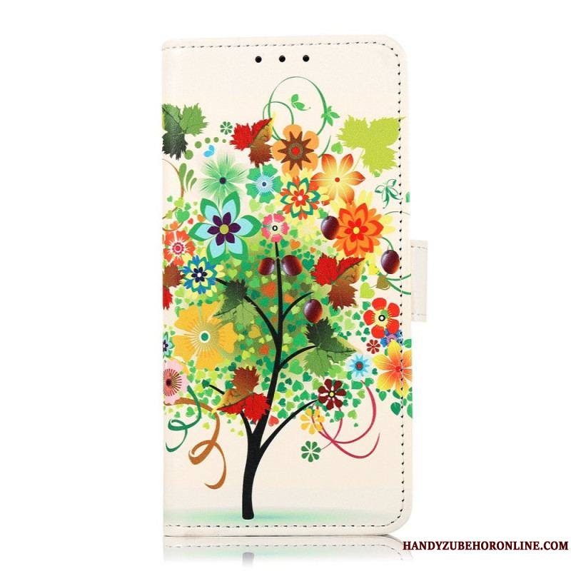 Housse Samsung Galaxy M23 5G Arbre Fleuri