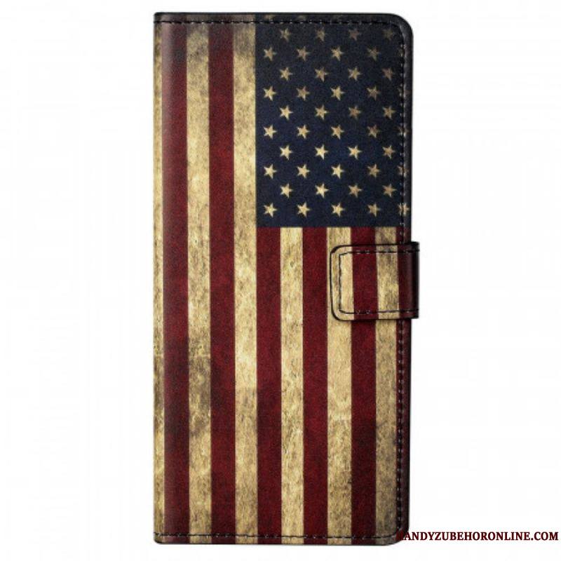 Housse Samsung Galaxy M23 5G Drapeau Américain