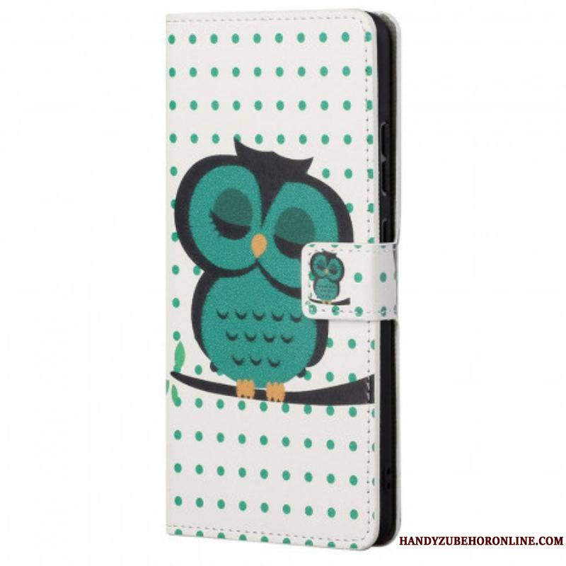 Housse Samsung Galaxy M23 5G Hibou Endormi