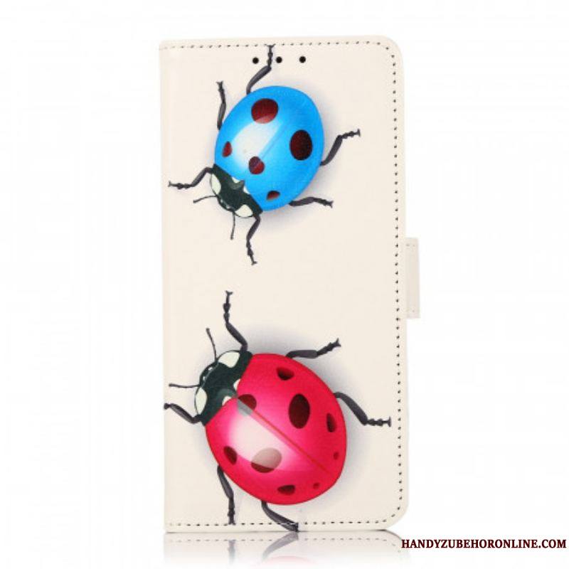 Housse Samsung Galaxy M32 Coccinelles