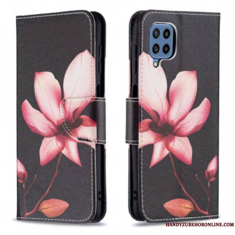 Housse Samsung Galaxy M32 Fleur Rose