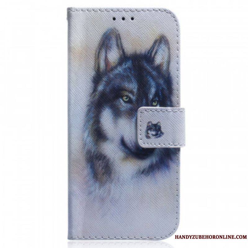 Housse Samsung Galaxy M33 5G Chien Aquarelle