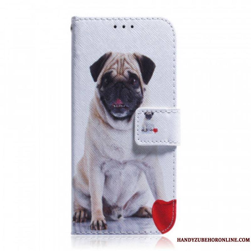 Housse Samsung Galaxy M52 5G Pug Dog