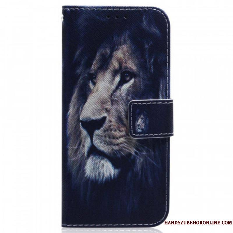 Housse Samsung Galaxy M53 5G Dreaming Lion