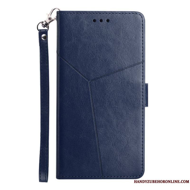 Housse Samsung Galaxy M53 5G Style Cuir Y Design