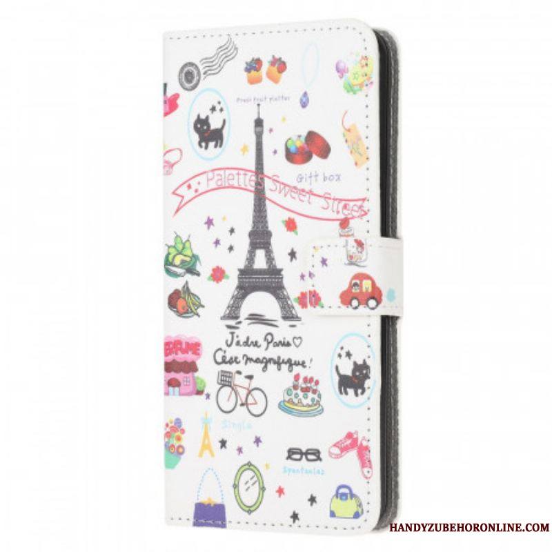 Housse Samsung Galaxy M53 5G j'Aime Paris