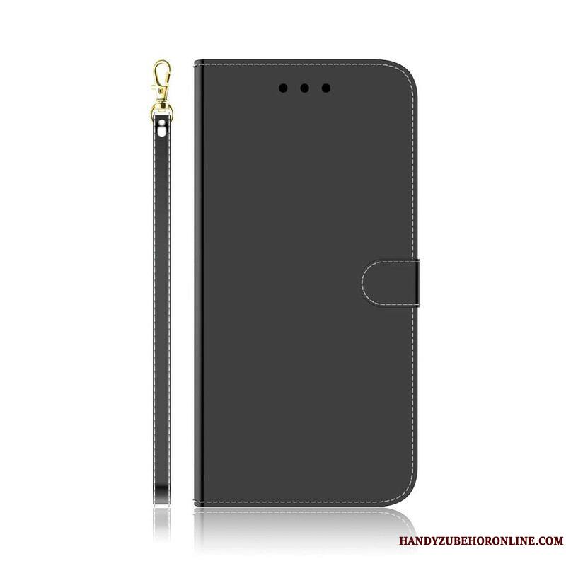 Housse Samsung Galaxy Note 20 Simili Cuir Couverture MIroir