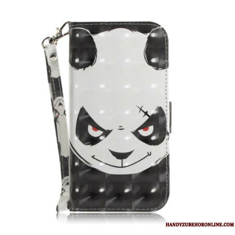 Housse Samsung Galaxy S20 FE Angry Panda à Lanière