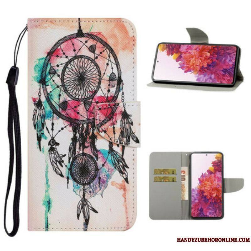 Housse Samsung Galaxy S20 FE Aquarelle Attrape Rêves