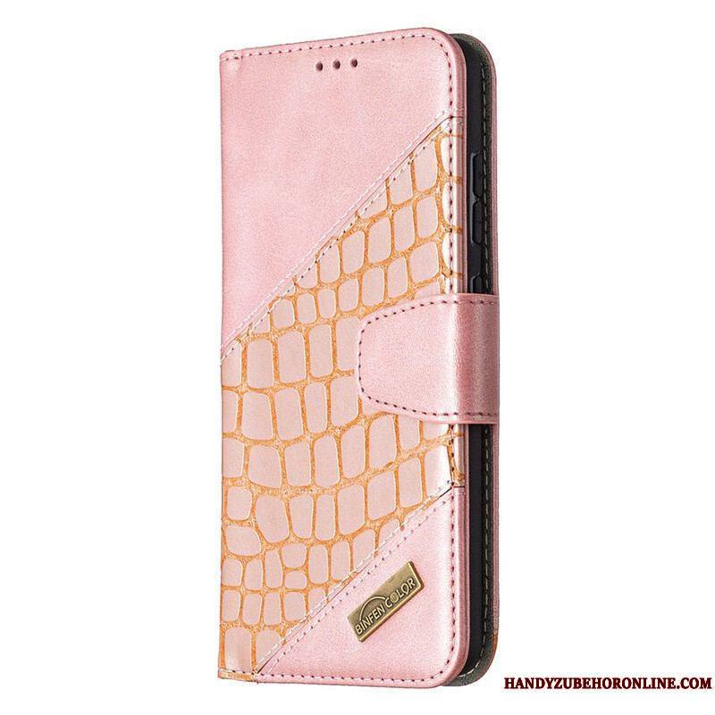 Housse Samsung Galaxy S20 FE Effet Peau de Crocodile Classique