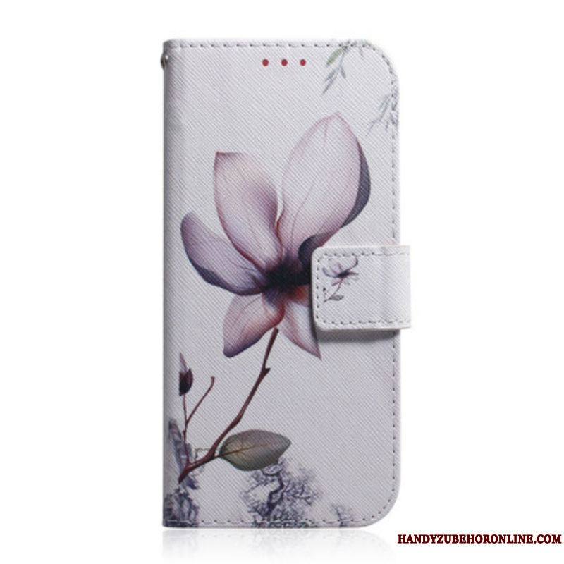 Housse Samsung Galaxy S20 FE Fleur Vieux Rose