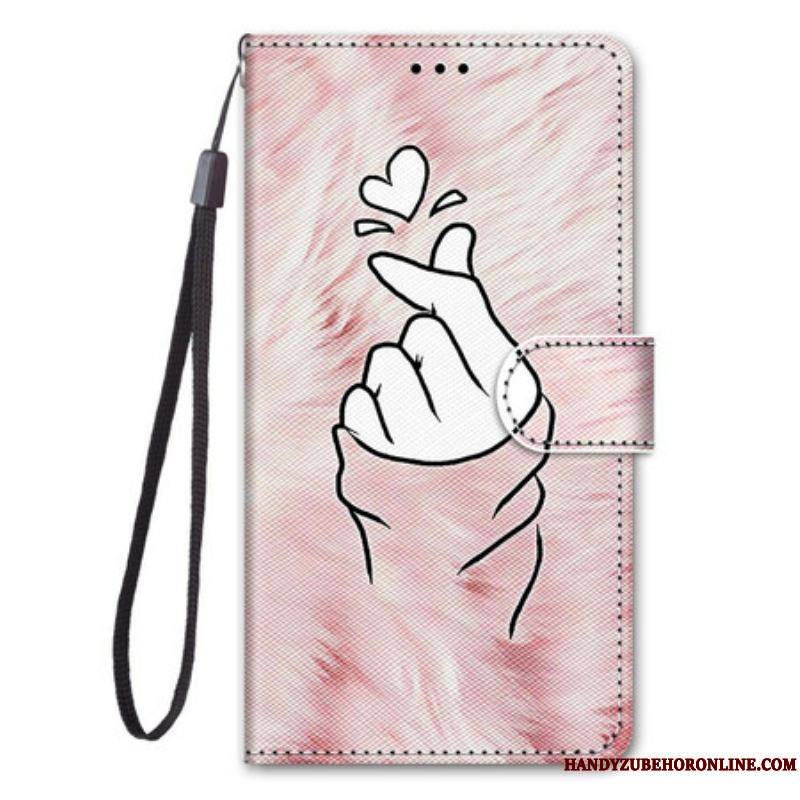 Housse Samsung Galaxy S21 5G Finger Heart