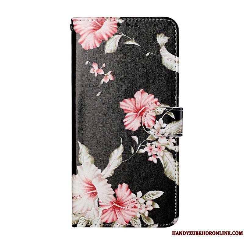 Housse Samsung Galaxy S21 5G Fleurs en Folies