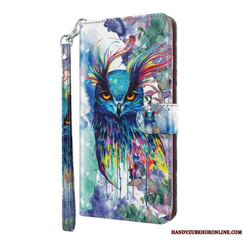 Housse Samsung Galaxy S21 5G Oiseau Aquarelle