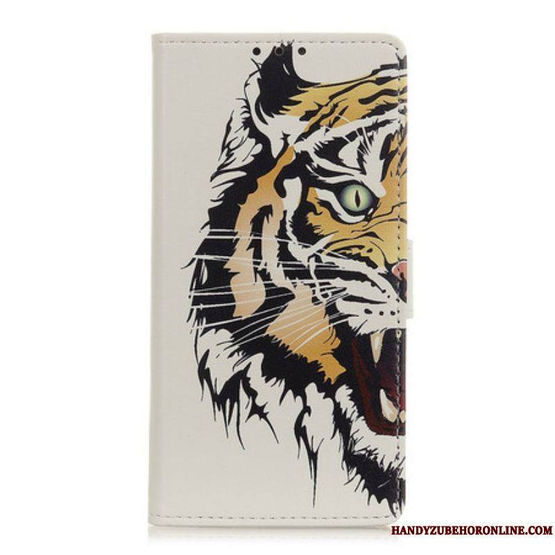 Housse Samsung Galaxy S21 5G Tigre Féroce