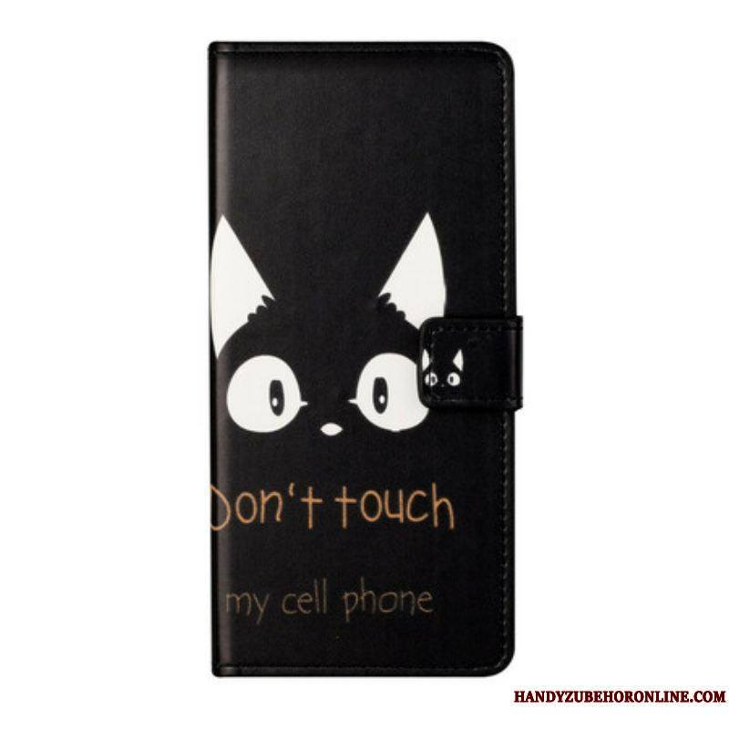 Housse Samsung Galaxy S21 FE Don't Touch My Cell Phone