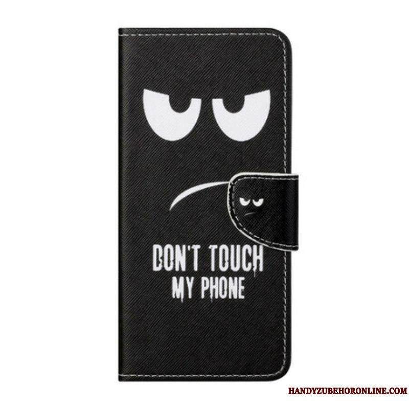 Housse Samsung Galaxy S21 FE Don't Touch My Phone