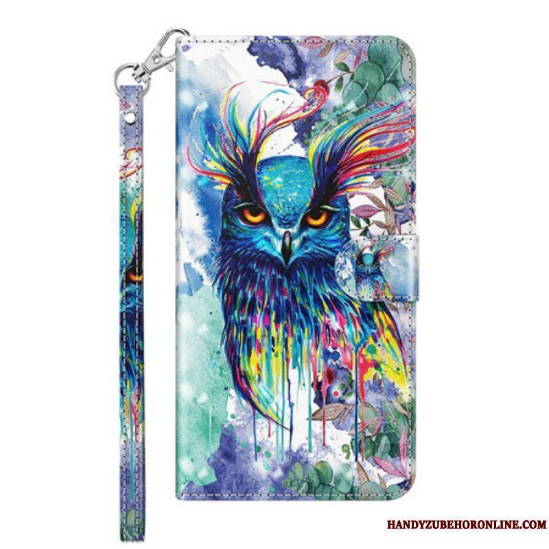 Housse Samsung Galaxy S21 FE Oiseau Aquarelle