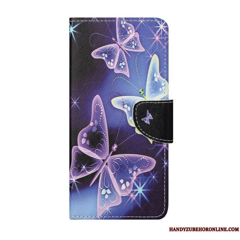 Housse Samsung Galaxy S21 FE  Papillons