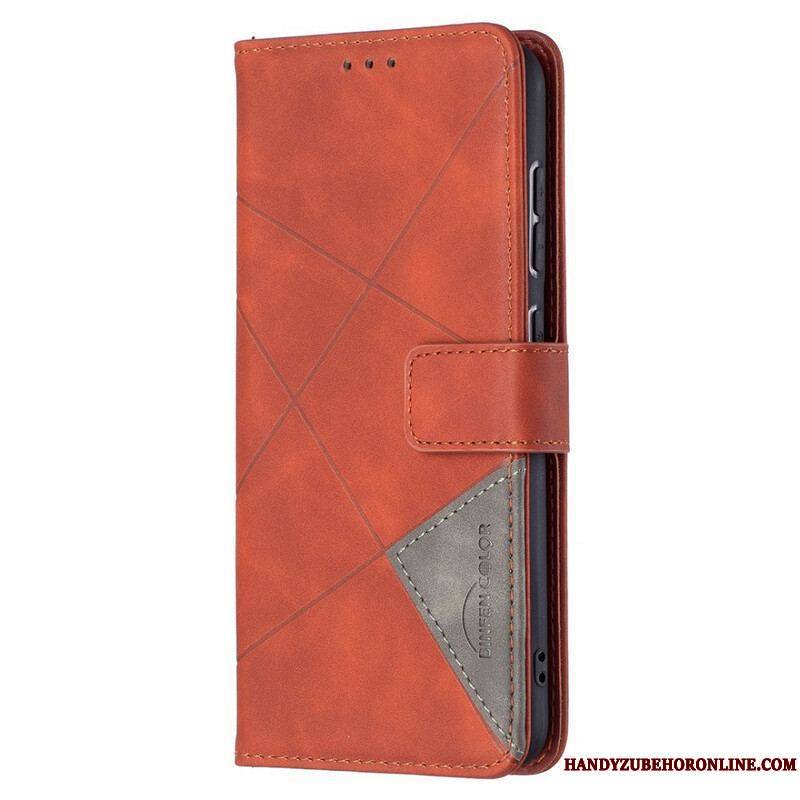 Housse Samsung Galaxy S21 FE Triangles Binfen Color