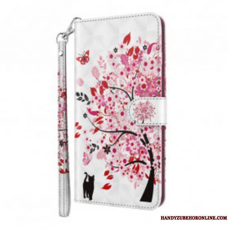 Housse Samsung Galaxy S21 Ultra 5G Arbre Rose