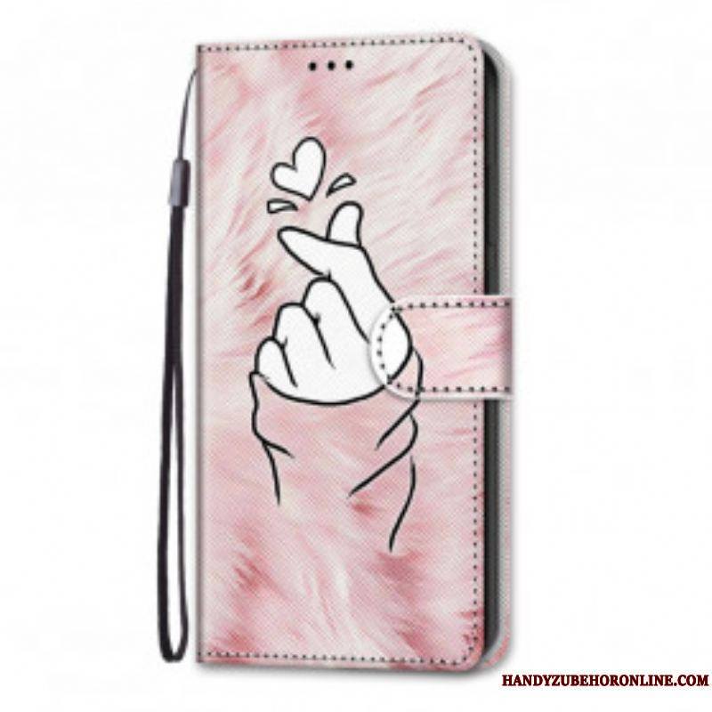 Housse Samsung Galaxy S21 Ultra 5G Finger Heart