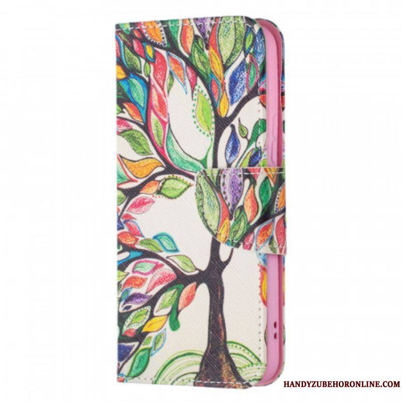 Housse Samsung Galaxy S22 5G Arbre Coloré