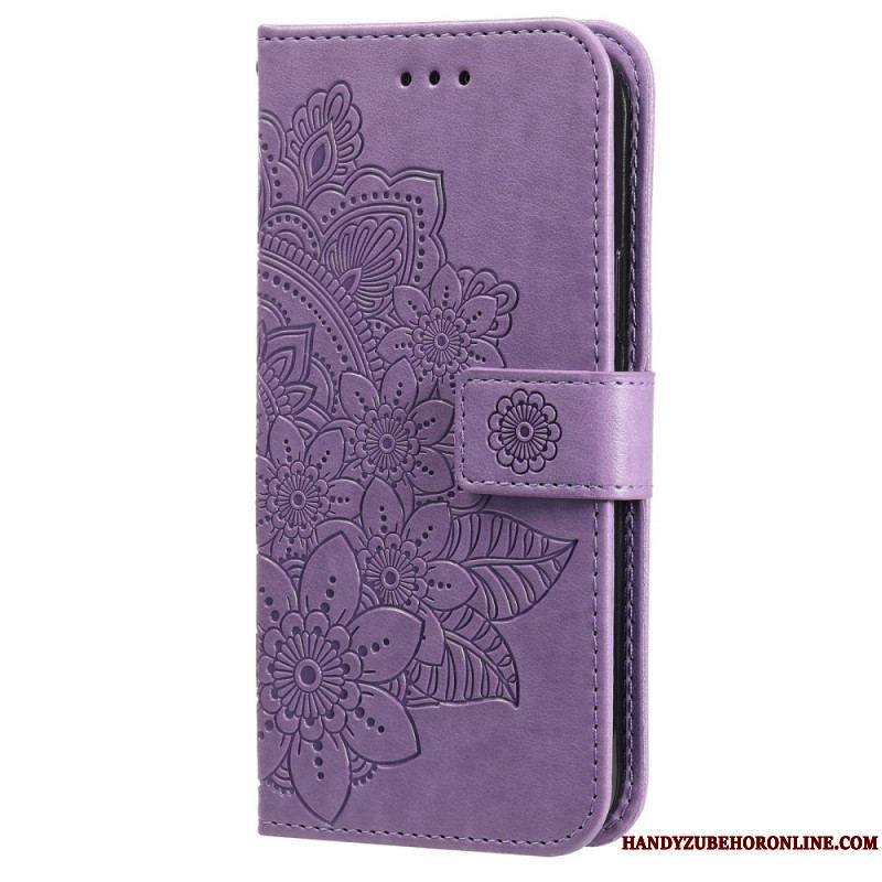 Housse Samsung Galaxy S22 5G Mandala de Fleurs