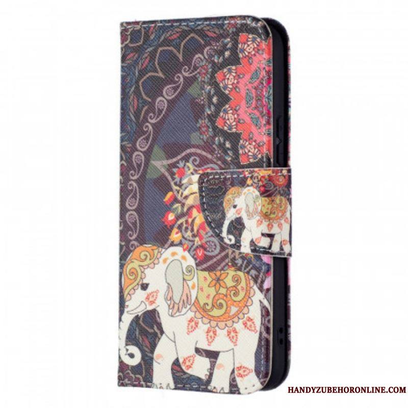 Housse Samsung Galaxy S22 5G Éléphant Indien