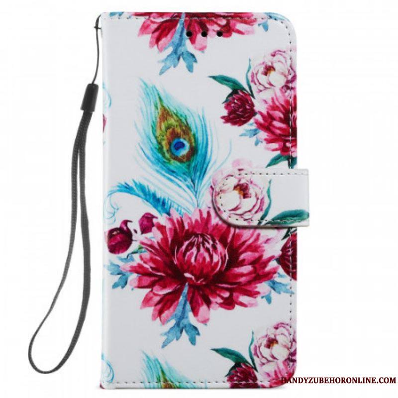 Housse Samsung Galaxy S22 Plus 5G Fleurs Intenses