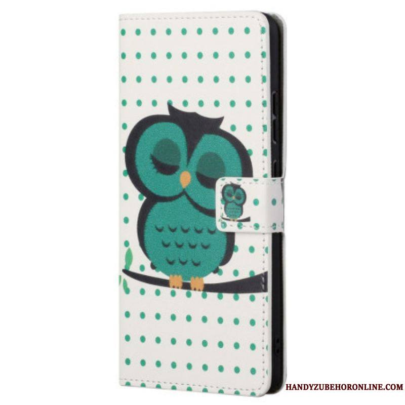 Housse Samsung Galaxy S23 5G Hibou Endormi