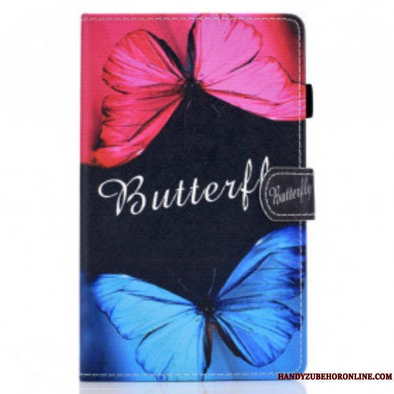 Housse Samsung Galaxy Tab A7 (2020) Butterfly