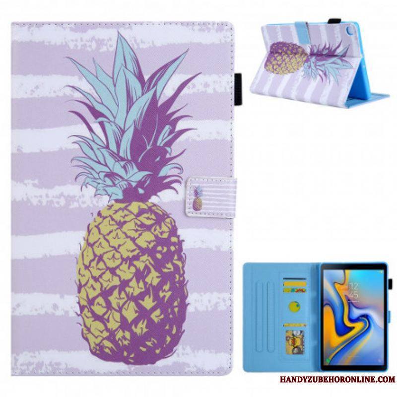 Housse Samsung Galaxy Tab A7 (2020) Design Ananas